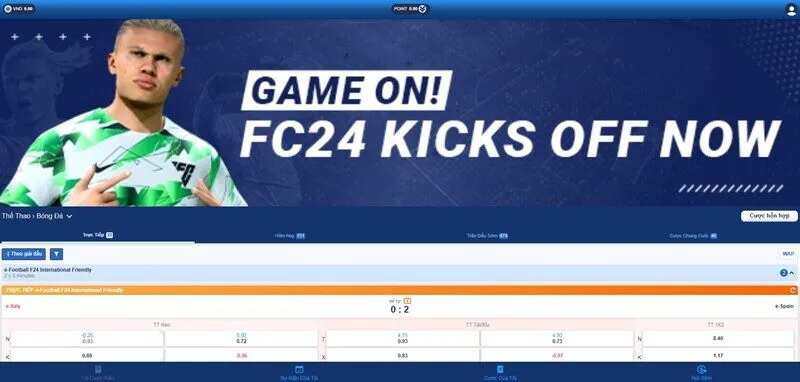 Các loại hình cá cược tại SBOBET Sport Loto188