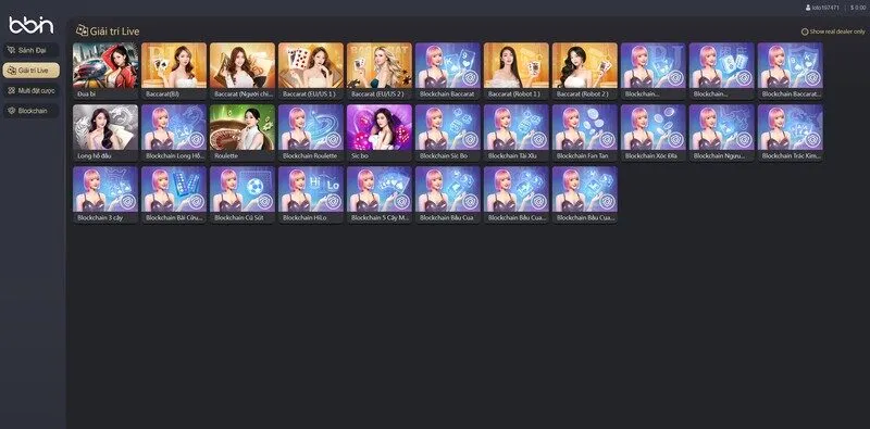 Những điểm nổi bật của BBin Casino Loto188