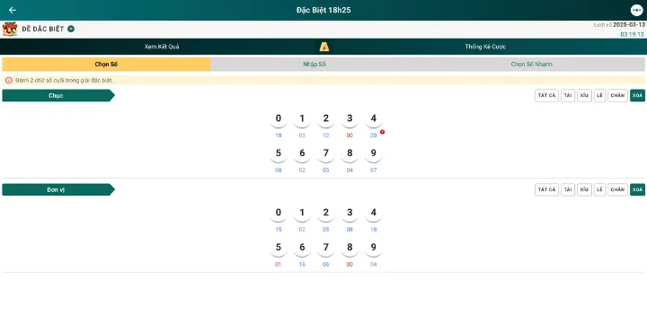 Cách chơi xổ số đặc biệt 18H25 Loto188